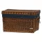 Kufer z wikliny brązowy otwierany 70 cm K79